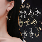 Face Earrings