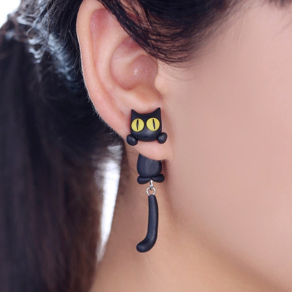 Kitten Earrings