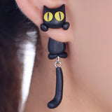 Kitten Earrings