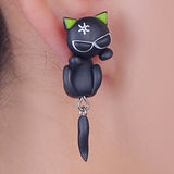 Kitten Earrings