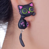 Kitten Earrings